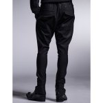 画像4: 【2025AW先行予約】kiryuyrik キリュウキリュウ / Coating High Tension Jersey Jodhpurs Pants (black) (4)