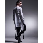 画像7: 【2025AW先行予約】kiryuyrik キリュウキリュウ / Velor Jersey Saruel Pants (black) (7)