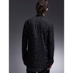 画像6: 【2025AW先行予約】kiryuyrik キリュウキリュウ / MIZUTAMA Stoal Shirts (black) (6)