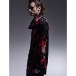 画像3: 【2025AW先行予約】kiryuyrik キリュウキリュウ / Flora Velor Loose High Neck (flora) (3)