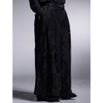 画像3: 【2025AW先行予約】kiryuyrik キリュウキリュウ / Opal Wide Tuck Slacks (2色展開) (3)