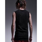 画像3: 【2025AW先行予約】kiryuyrik キリュウキリュウ / Python JQD Henry Tank Top (2色展開) (3)