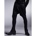 画像3: 【2025AW先行予約】kiryuyrik キリュウキリュウ / Coating High Tension Jersey Curve Saruel Pants (black) (3)