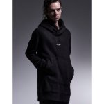 画像2: 【2025AW先行予約】kiryuyrik キリュウキリュウ / Shaggy Jersey Loose Hoodie (black) (2)