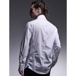 画像13: 【2025AW先行予約】kiryuyrik キリュウキリュウ / Silky Loan Side Rib Shirt (2色展開) (13)