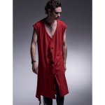 画像2: 【2025AW先行予約】kiryuyrik キリュウキリュウ / Python JQD Flare Frill Long Tank Top (2色展開) (2)