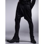 画像4: 【2025AW先行予約】kiryuyrik キリュウキリュウ / High Tension Jersey Curve Saruel Pants (black) (4)