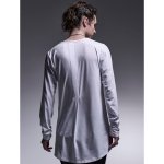 画像7: 【2025AW先行予約】kiryuyrik キリュウキリュウ / BEATENJIKU Cut Tuck T Shirt (2色展開) (7)
