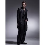 画像6: 【2025AW先行予約】kiryuyrik キリュウキリュウ / 130Chintz Layered Jacket (black) (6)
