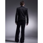 画像4: 【2025AW先行予約】kiryuyrik キリュウキリュウ / 2/76Gabagine Short Jacket (black) (4)
