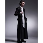 画像6: 【2025AW先行予約】kiryuyrik キリュウキリュウ / KARAMI Frill Jacket (black) (6)