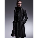 画像5: 【2025AW先行予約】kiryuyrik キリュウキリュウ / 0,6COW Hide Long Leather Napoleon (black) (5)