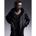 画像2: 【2025AW先行予約】kiryuyrik キリュウキリュウ / Cross Dot Fleece Hoodie Jumper (black) (2)