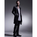 画像8: 【2025AW先行予約】kiryuyrik キリュウキリュウ / 130Chintz Layered Jacket (black) (8)