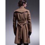 画像9: 【2025AW先行予約】kiryuyrik キリュウキリュウ / Cashmere Beaver W-Peacked Coat (2色展開) (9)
