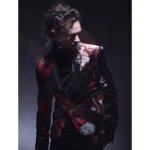画像12: 【2025AW先行予約】kiryuyrik キリュウキリュウ / Flora Velor Short Jacket (flora) (12)