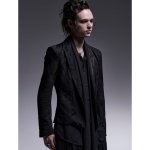 画像3: 【2025AW先行予約】kiryuyrik キリュウキリュウ / Opal Short Peacked Jacket (2色展開) (3)