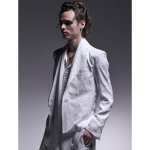画像8: 【2025AW先行予約】kiryuyrik キリュウキリュウ / Opal Short Peacked Jacket (2色展開) (8)