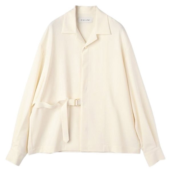 CULLNI 25SS オープンカラーシャツ