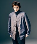 画像8: 【glamb 2025 Winter先行予約】glamb グラム / Suit Fabric High Neck Shirt (2色展開) (8)
