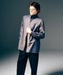 画像10: 【glamb 2025 Winter先行予約】glamb グラム / Suit Fabric High Neck Shirt (2色展開) (10)