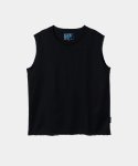 画像2: 【glamb 2025 Winter先行予約】glamb グラム / Blue Noise Premium Grade Sleeveless T-Shirt (2色展開) (2)