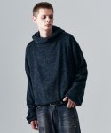 画像27: 【glamb 2025 Winter先行予約】glamb グラム / Blue Noise Shaggy Hoodie (2色展開) (27)