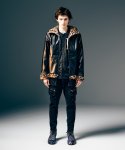 画像16: 【glamb 2025 Winter先行予約】glamb グラム / Synth Mouton Hooded Jacket (2色展開) (16)