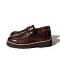 画像3: 【glamb 2025 Winter先行予約】glamb グラム / Croco Emboss Bit Loafer (2色展開) (3)