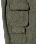 画像7: 【glamb 2025 Winter先行予約】glamb グラム / Asymmetry Cargo Tweed Pants (2色展開) (7)