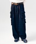 画像12: 【glamb 2025 Winter先行予約】glamb グラム / Asymmetry Cargo Tweed Pants (2色展開) (12)