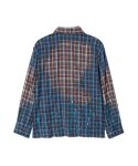 画像2: 【glamb 2025 Winter先行予約】glamb グラム / Splash Damage Flannel Shirt (1色展開) (2)