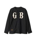 画像2: 【glamb 2025 Winter先行予約】glamb グラム / Stripe Baseball Shirt (2色展開) (2)