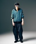 画像18: 【glamb 2025 Winter先行予約】glamb グラム / Glen Check Tuck Pants (2色展開) (18)