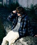 画像17: 【glamb 2025 Winter先行予約】glamb グラム / Check Knit Hoodie (2色展開) (17)