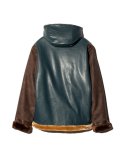 画像3: 【glamb 2025 Winter先行予約】glamb グラム / Synth Mouton Hooded Jacket (2色展開) (3)