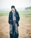 画像19: 【glamb 2025 Winter先行予約】glamb グラム / Denim Flight Cap (2色展開) (19)