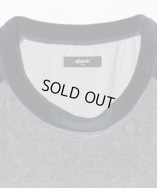 画像4: 【glamb 2025 Winter先行予約】glamb グラム / Spin Logo Velour Sweat (3色展開) (4)