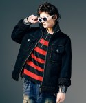 画像16: 【glamb 2025 Winter先行予約】glamb グラム / High Neck Corduroy Ranch Jacket (3色展開) (16)