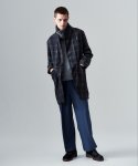画像19: 【glamb 2025 Winter先行予約】glamb グラム / Blue Noise Stand Collar Coat (2色展開) (19)