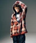 画像11: 【glamb 2025 Winter先行予約】glamb グラム / Check Knit Hoodie (2色展開) (11)