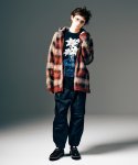 画像14: 【glamb 2025 Winter先行予約】glamb グラム / Check Knit Hoodie (2色展開) (14)