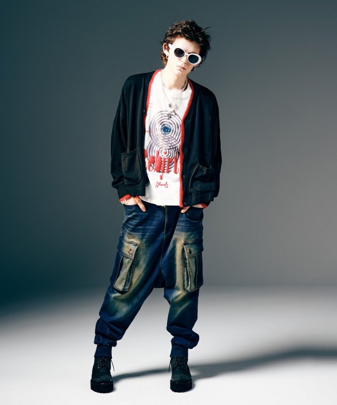画像10: 【glamb 2025 Winter先行予約】glamb グラム / Knit Denim Cargo Pants (2色展開) (10)