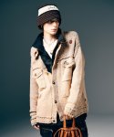 画像10: 【glamb 2025 Winter先行予約】glamb グラム / Beadswork Knit Jacket (2色展開) (10)