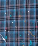 画像6: 【glamb 2025 Winter先行予約】glamb グラム / Splash Damage Flannel Shirt (1色展開) (6)