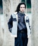 画像18: 【glamb 2025 Winter先行予約】glamb グラム / Stripe Baseball Shirt (2色展開) (18)