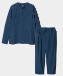 画像2: 【glamb 2025 Winter先行予約】glamb グラム / Blue Noise Minimal Shirt Set Up (2色展開) (2)