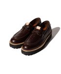 画像2: 【glamb 2025 Winter先行予約】glamb グラム / Croco Emboss Bit Loafer (2色展開) (2)