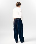 画像23: 【glamb 2025 Winter先行予約】glamb グラム / Asymmetry Cargo Tweed Pants (2色展開) (23)