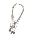 画像2: 【glamb 2025 Winter先行予約】glamb グラム / Rebirth Quartet Necklace (1色展開) (2)